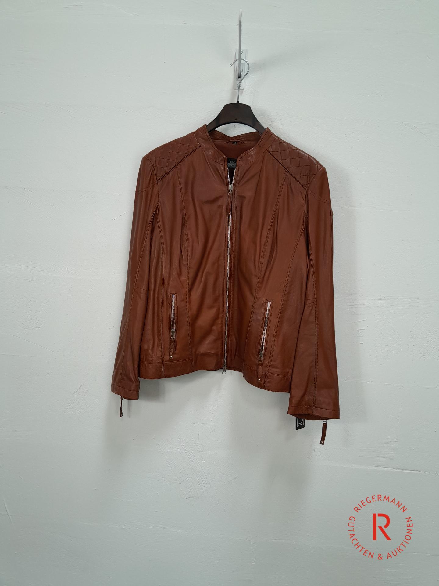 DAMEN LEDERJACKE GRÖSSE 46